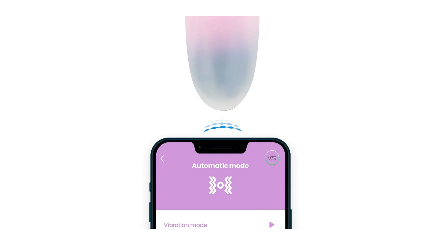 Intoyou IY Vibrierendes Ei mit App – Pink/Blau