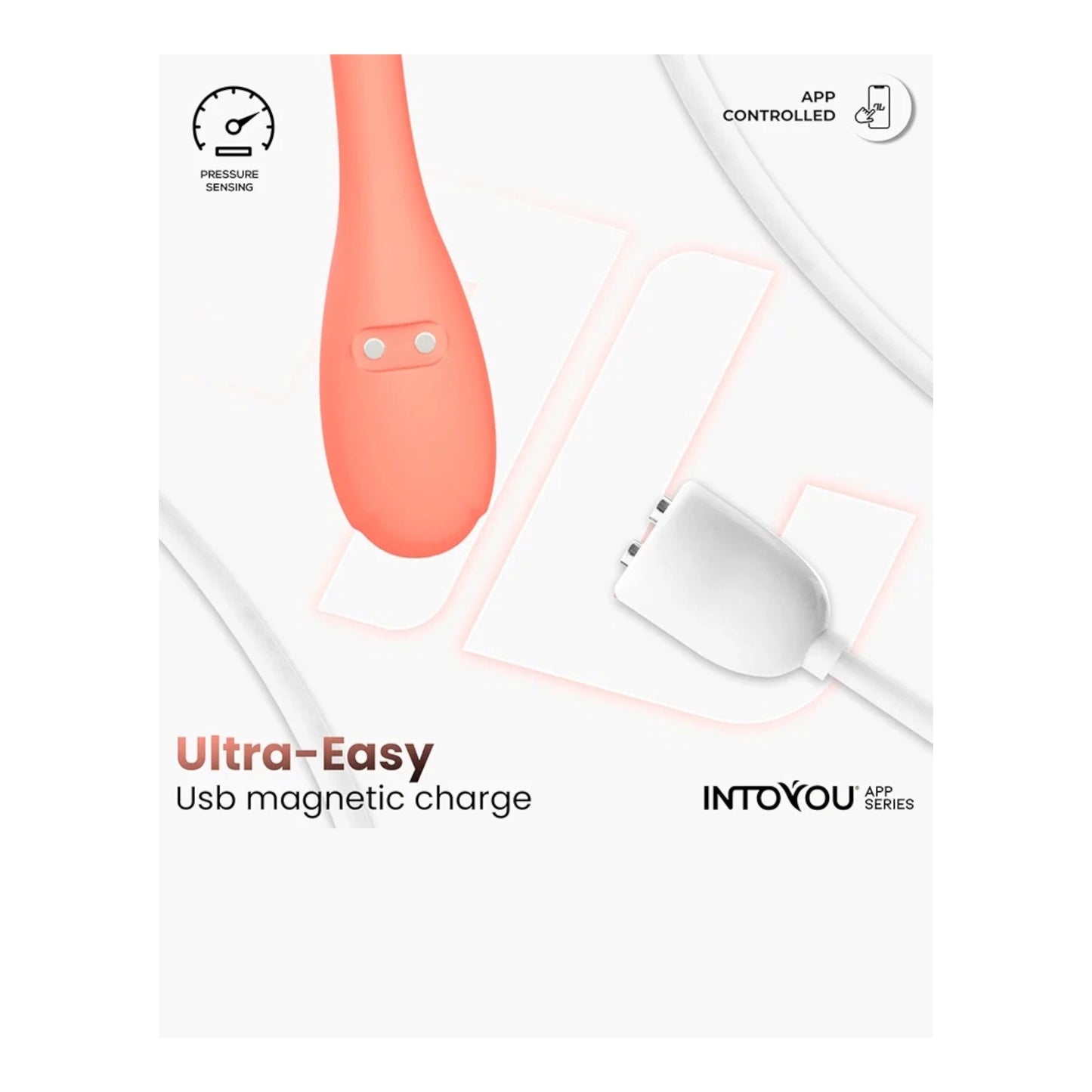 Intoyou IY Kyra Beckenbodentrainer mit App – Orange