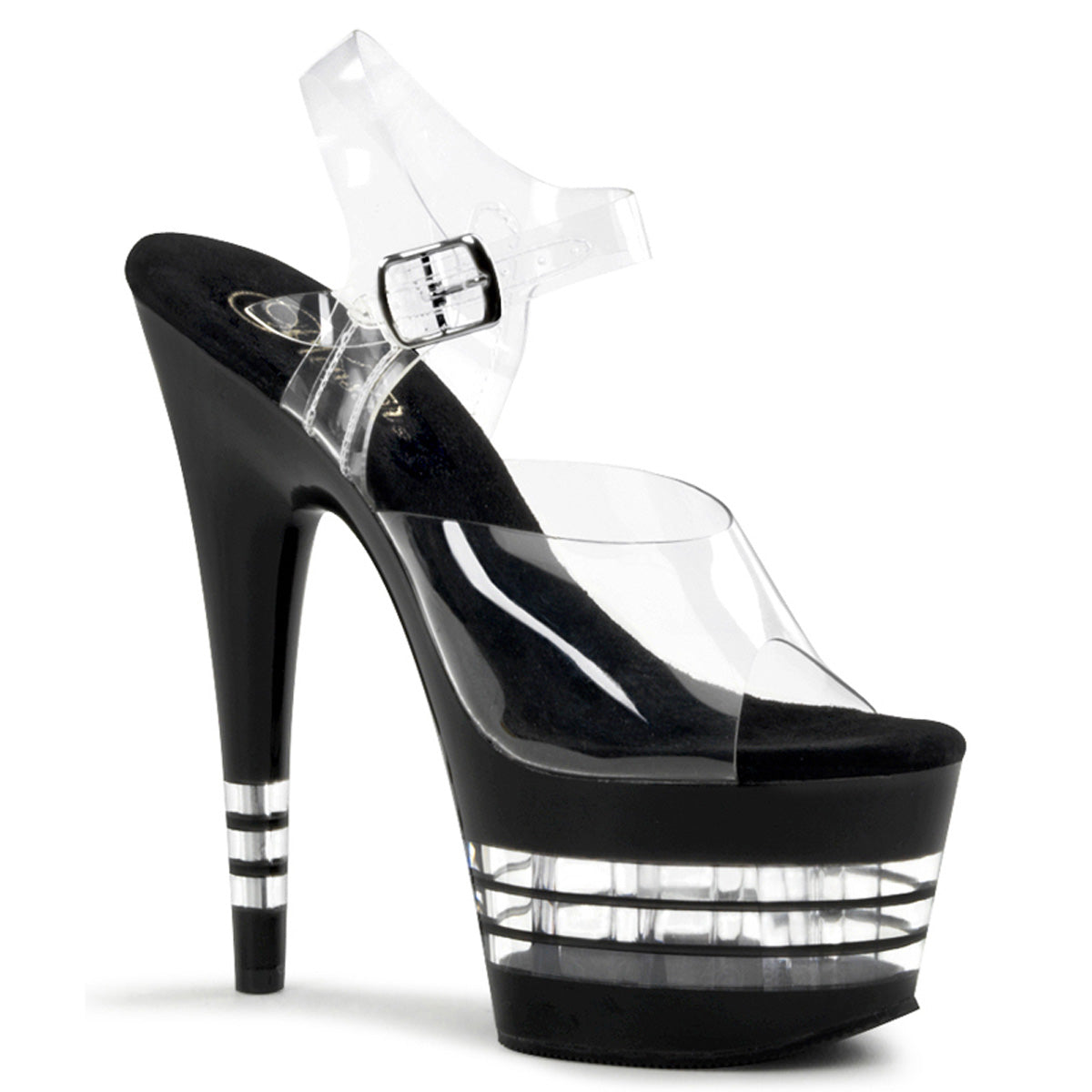 Pleaser ADORE – Schwarz/Clear