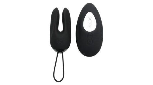 DORR - Ozzy - Rabbit Egg Vibrator + Lay-on Vibrator - Schwarz