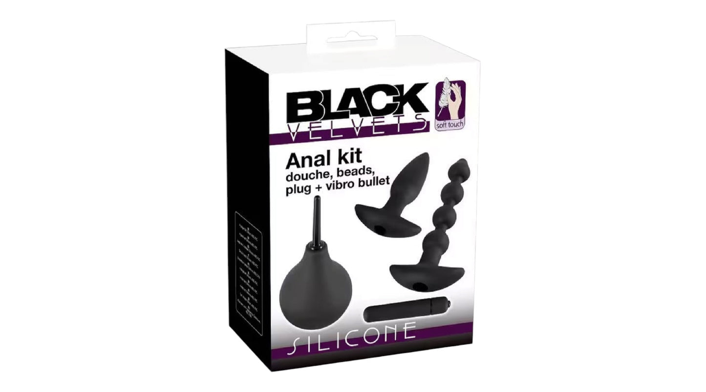 Black Velvets Anal Kit