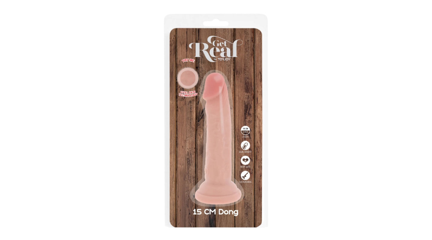 Deluxe Doppeldichte Dong TPE 15 cm