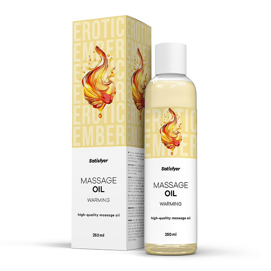 250 ML 'SATISFYER MASSAGEÖL WARMING'