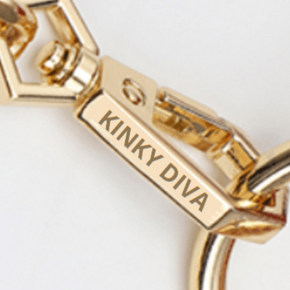 Leine – Schwarz/Gold
