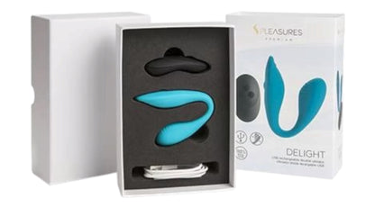 S-Pleasures Premium „Delight“ Doppelvibrator mit Fernbedienung