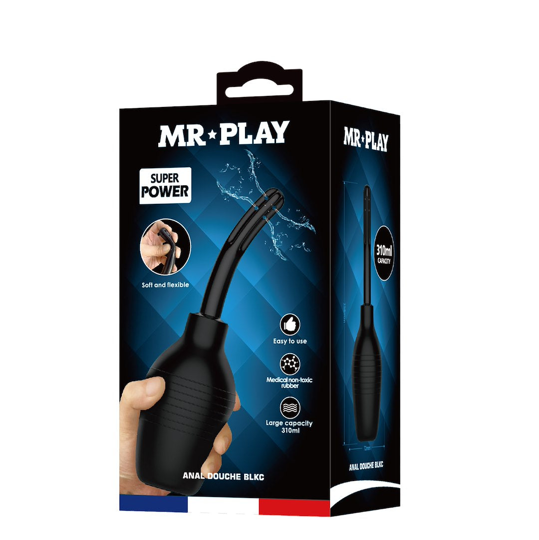 HERR SPIELEN SUPER POWER ANAL DUSCHE SCHWARZ