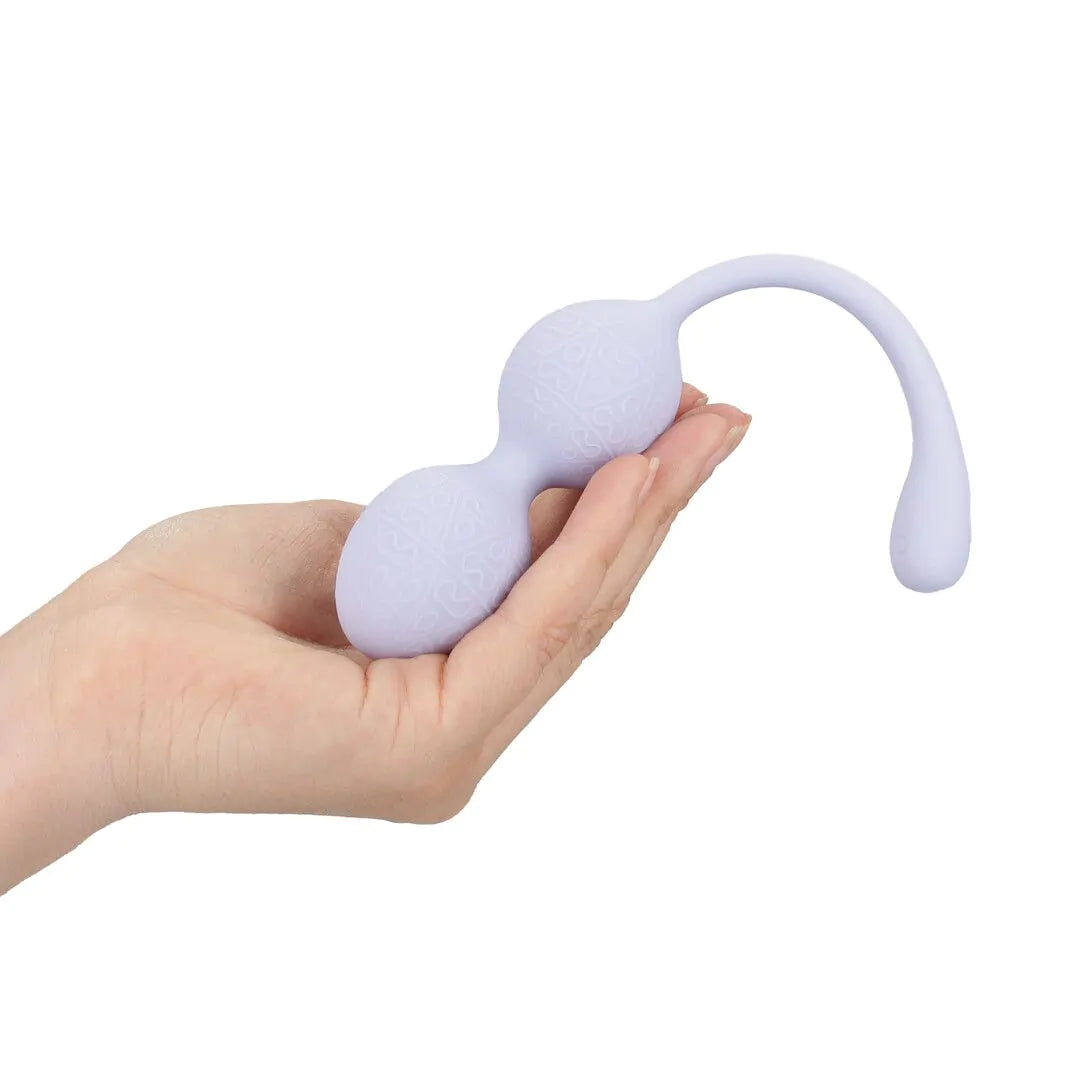 Loveline Vibrierende Perlen Kegel mit Fernbedienung - Lavendel