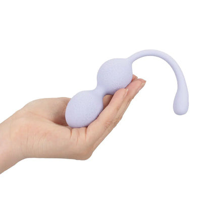 Loveline Vibrierende Perlen Kegel mit Fernbedienung - Lavendel