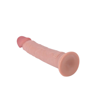 ToyJoy Get Real Deluxe Dual Density Dildo mit Saugnapf – 21 cm