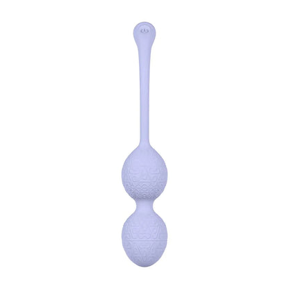 Loveline Vibrierende Perlen Kegel mit Fernbedienung - Lavendel