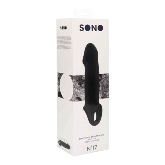 Sono No. 17 Dong Extension Penishülle – Schwarz