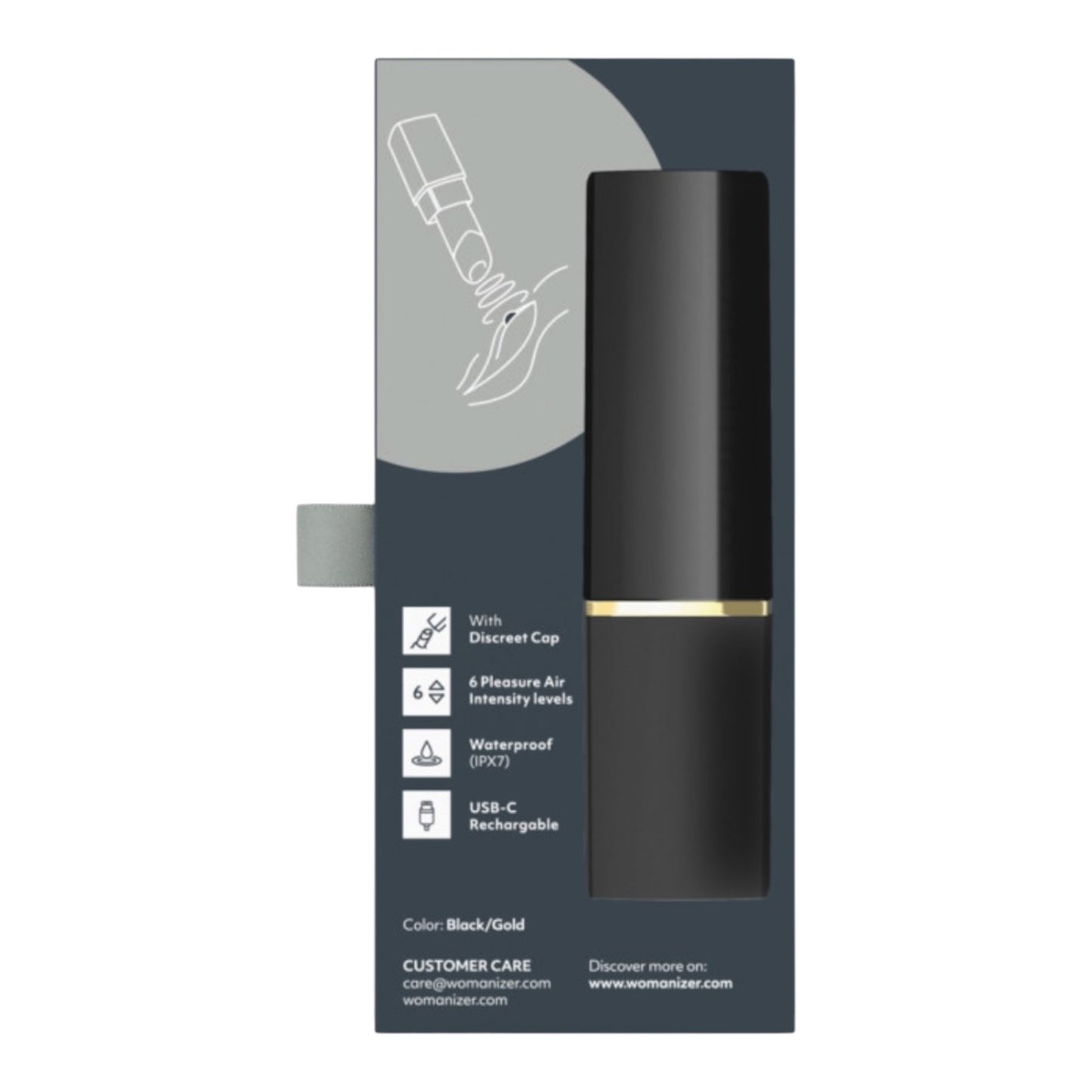 Womanizer Beauty Klitorisstimulator – Black & Gold