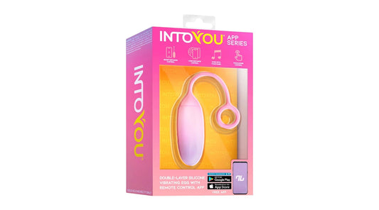 Intoyou IY Vibrierendes Ei mit App – Pink/Blau