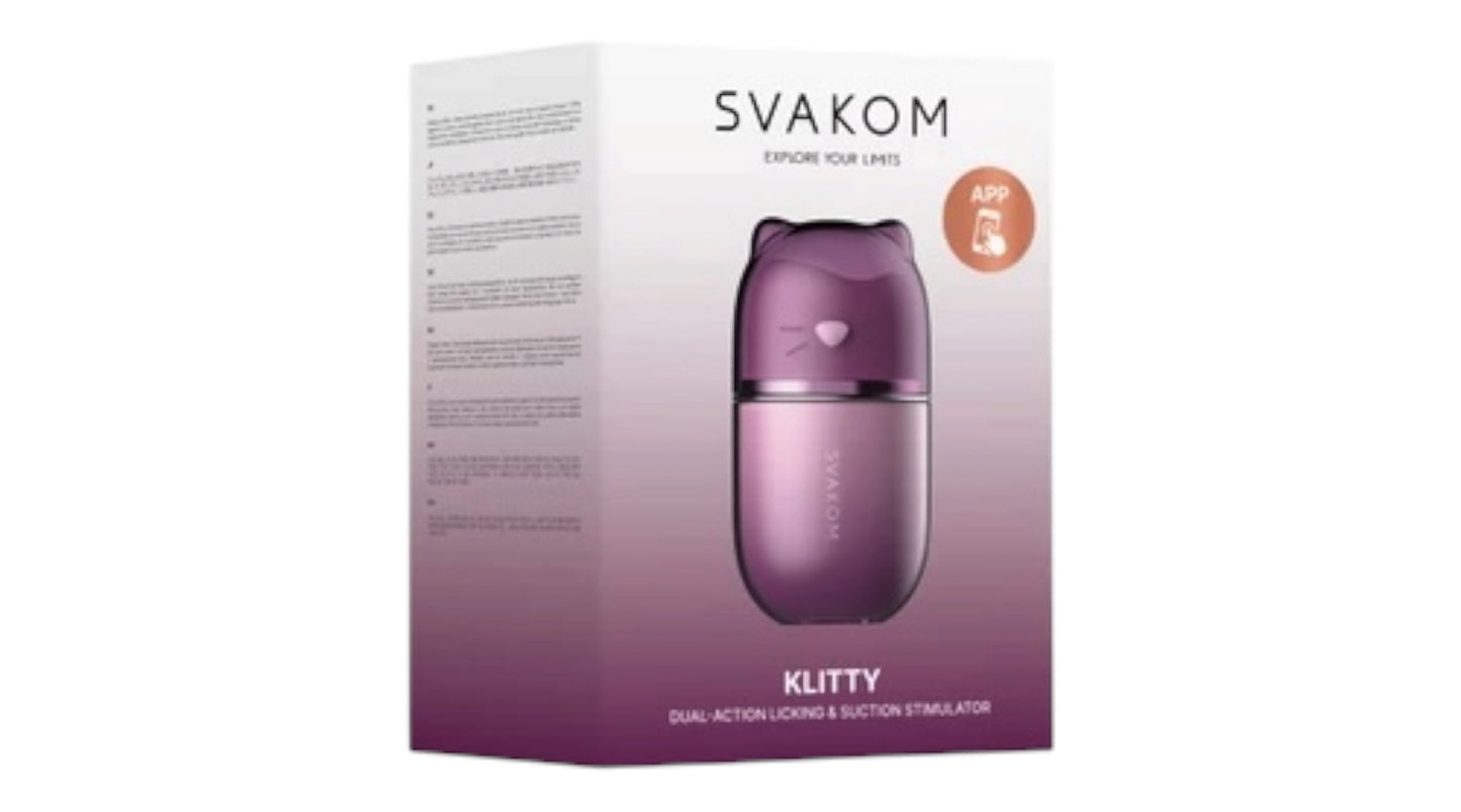 SVAKOM Klitty Klitorisstimulator – Lavendel