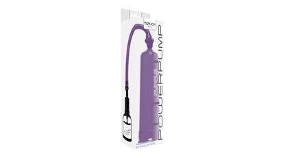 TOYJOY Purple Power Pump – Penispumpe mit Skala