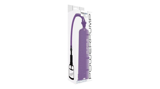 TOYJOY Purple Power Pump – Penispumpe mit Skala