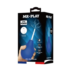 HERR SPIELEN SUPER POWER ANAL DUSCHE BLAU