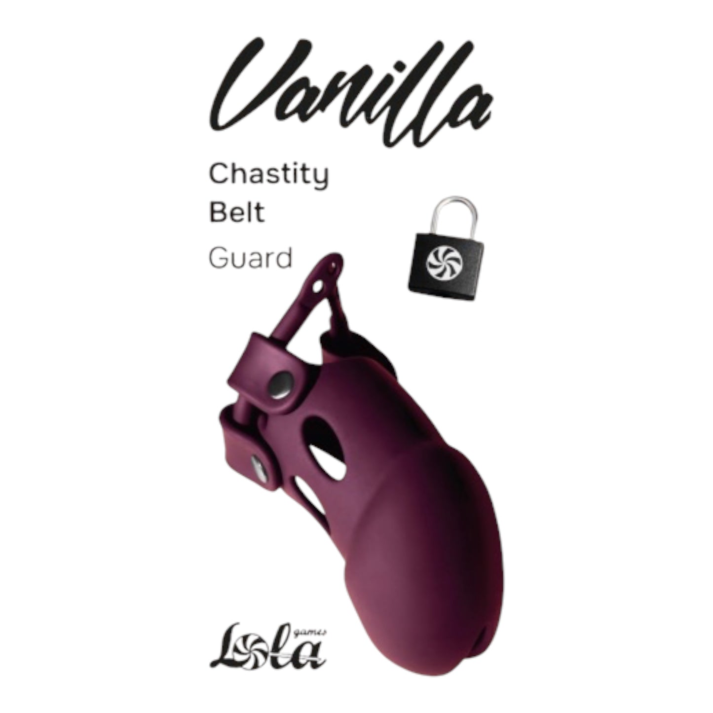 Lola Games Vanilla Chastity Belt Guard – Wine
