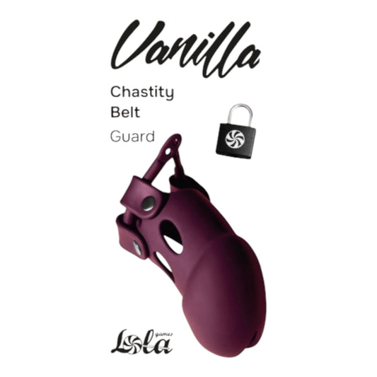 Lola Games Vanilla Chastity Belt Guard – Wine