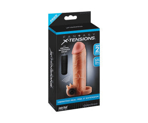 Fantasy X-Tensions – Vibrating Real Feel Extension – Verlängerung mit Vibration