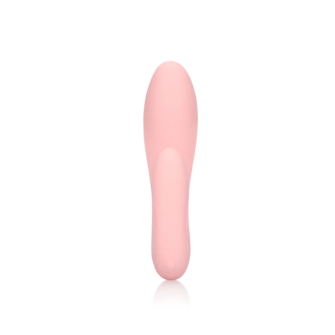 Loveline Ultra Soft Silicone G-Spot Vibrator - Cherry Chiffon