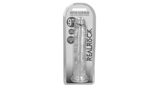 Straight Realistic Dildo with Suction Cup - 9'' / 23