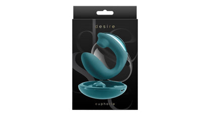 NS Novelties Desire Euphoria Vibrator – Türkis, 14,5 cm
