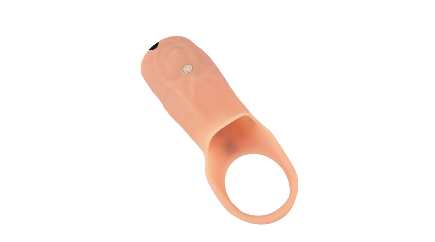 Realistixxx Penishülle „RealSleeve Close“ mit Vibration
Mit Hodenring für festen Halt. 10 Vibrationsmodi.