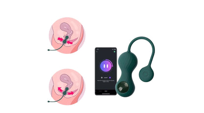 Magic Motion Crystal Duo – App-gesteuertes Beckenboden-Trainingsset