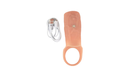 Realistixxx Penismanschette mit Vibration
Mit Hodenring für festen Halt. 10 Vibrationsmodi.
