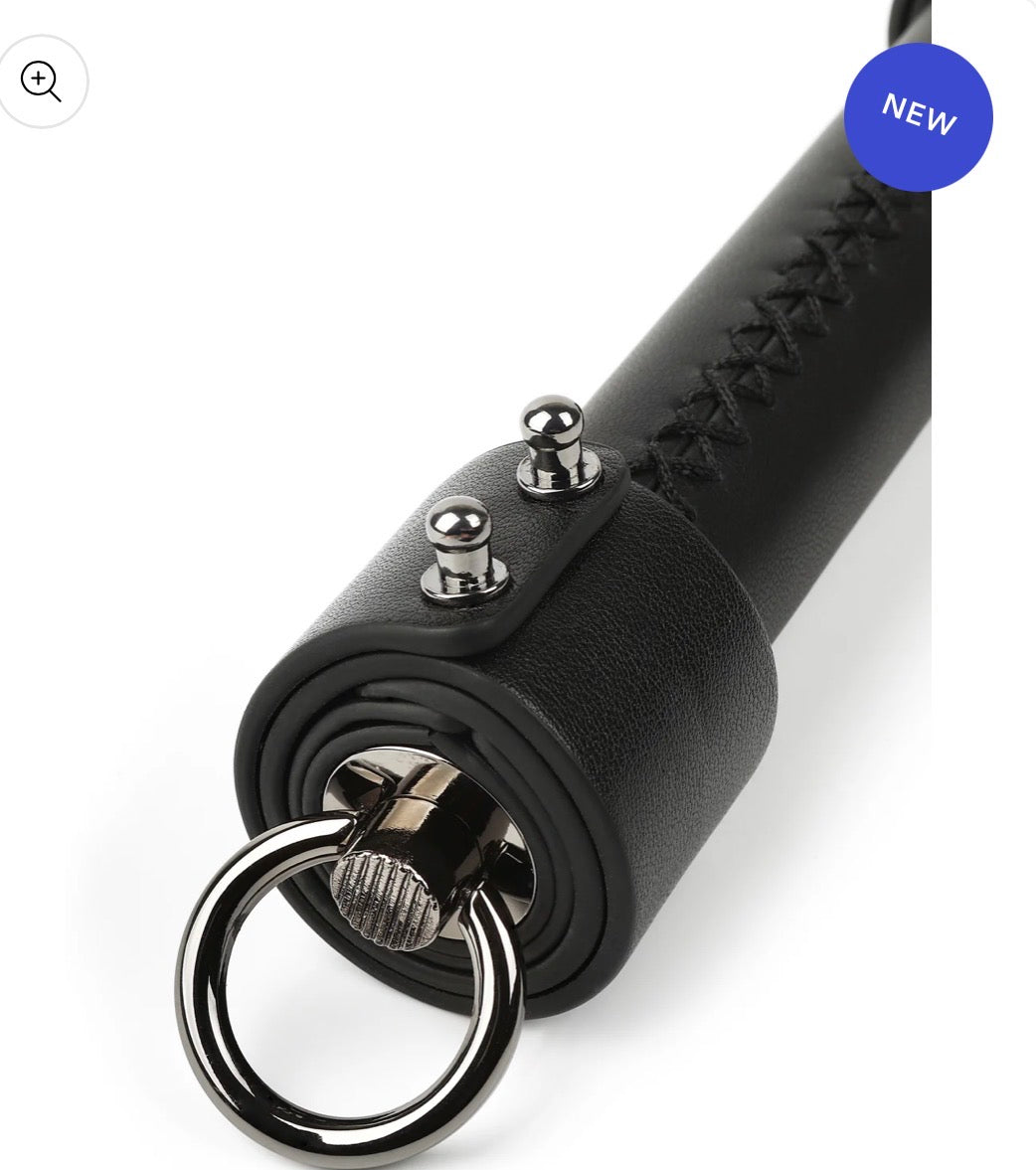 Knoten-Flogger aus echtem Leder