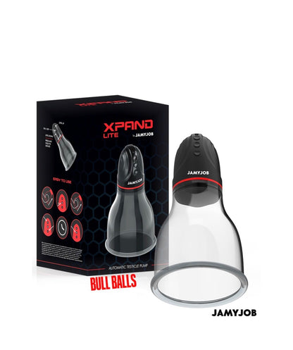 JAMYJOB XPAND Lite „Bull Balls“ – Penispumpe mit breiter Pumpkammer