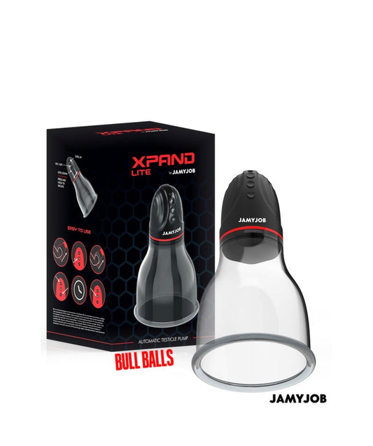 JAMYJOB XPAND Lite „Bull Balls“ – Penispumpe mit breiter Pumpkammer