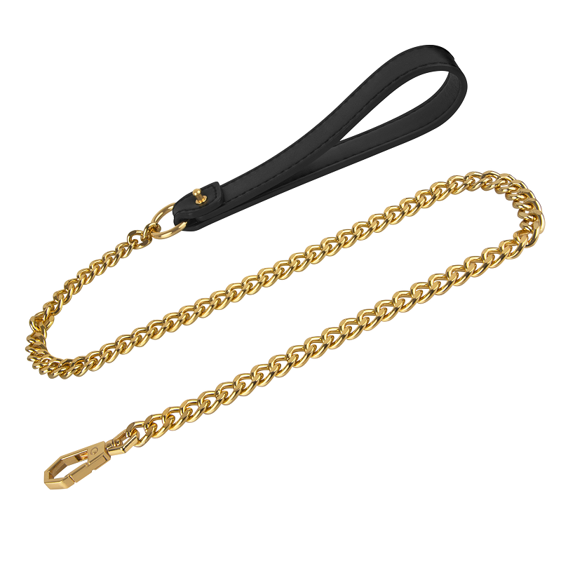 Leine – Schwarz/Gold