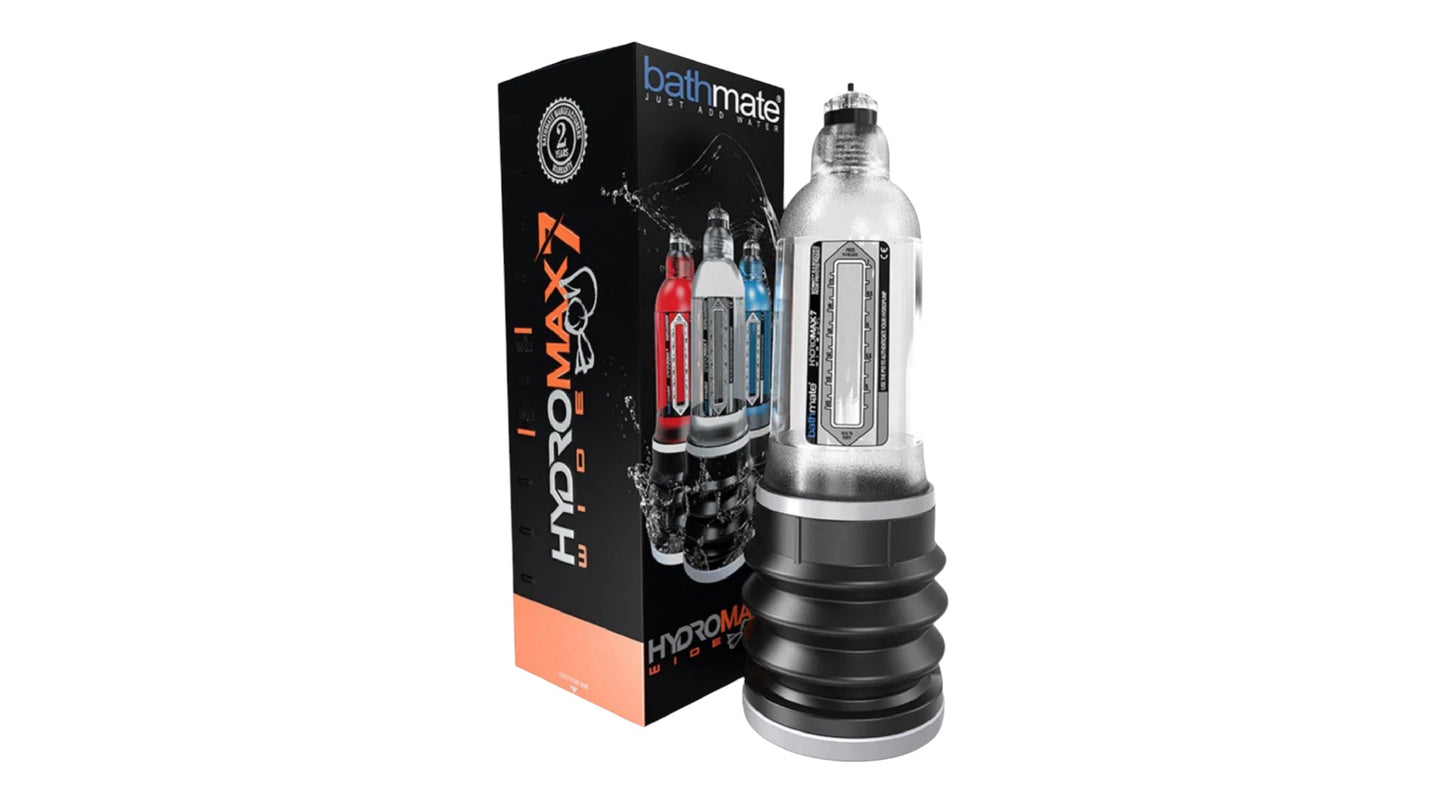 Bathmate Hydromax 7 Wide Boy Crystal Clear