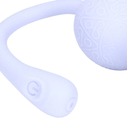 Loveline Vibrierende Perlen Kegel mit Fernbedienung - Lavendel