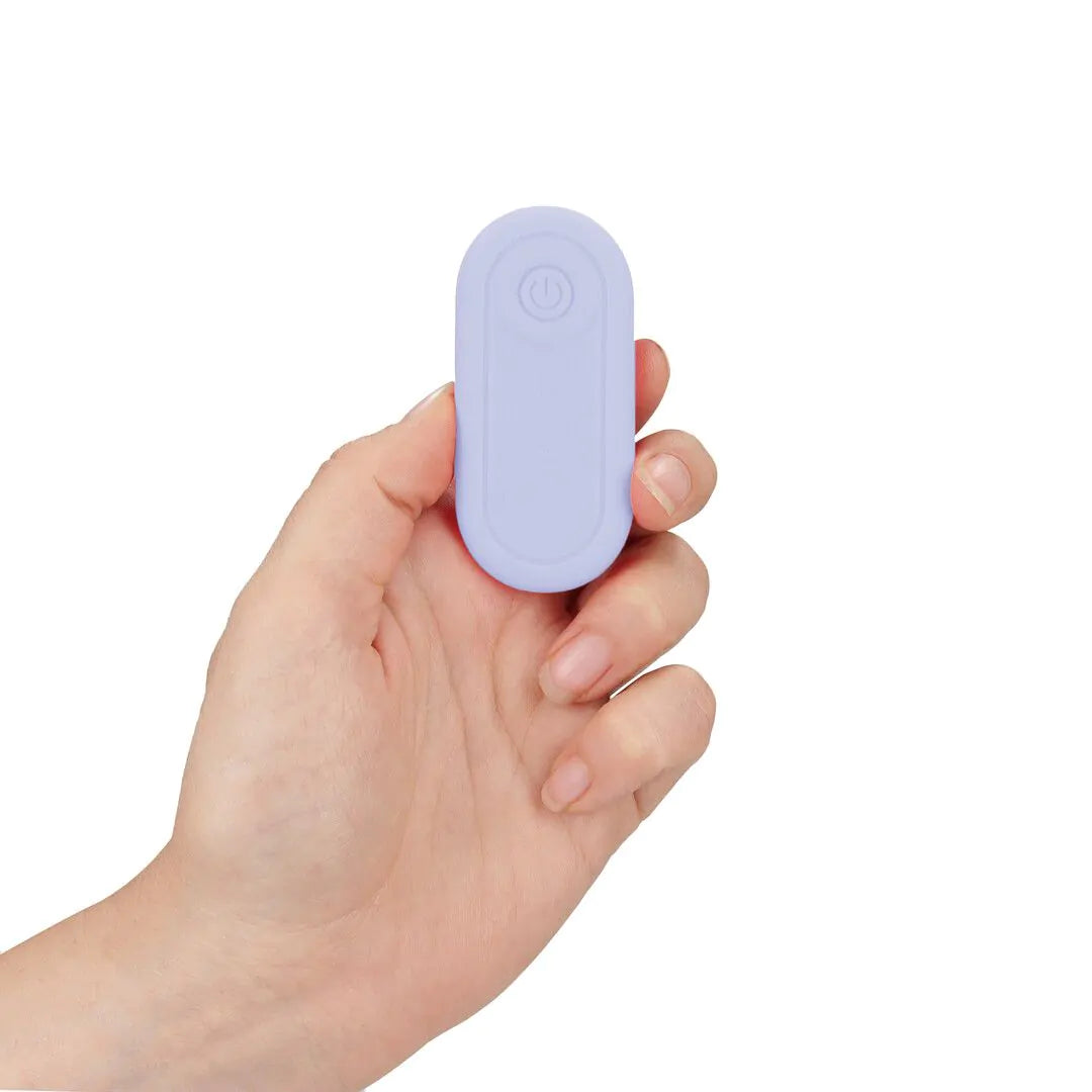 Loveline Vibrierende Perlen Kegel mit Fernbedienung - Lavendel