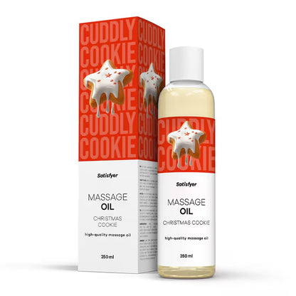 250 ML 'SATISFYER MASSAGEÖL CHRISTMAS COOKIE'