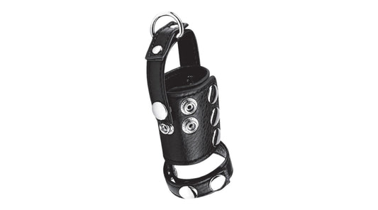 BLUE LINE C&B GEAR Penisring mit 2' Ballbahre und Gewichtsring