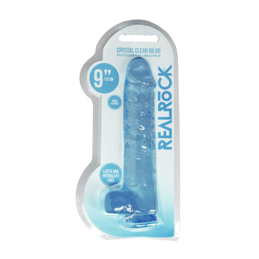 Realistic Dildo with Balls - 9" / 22 cm