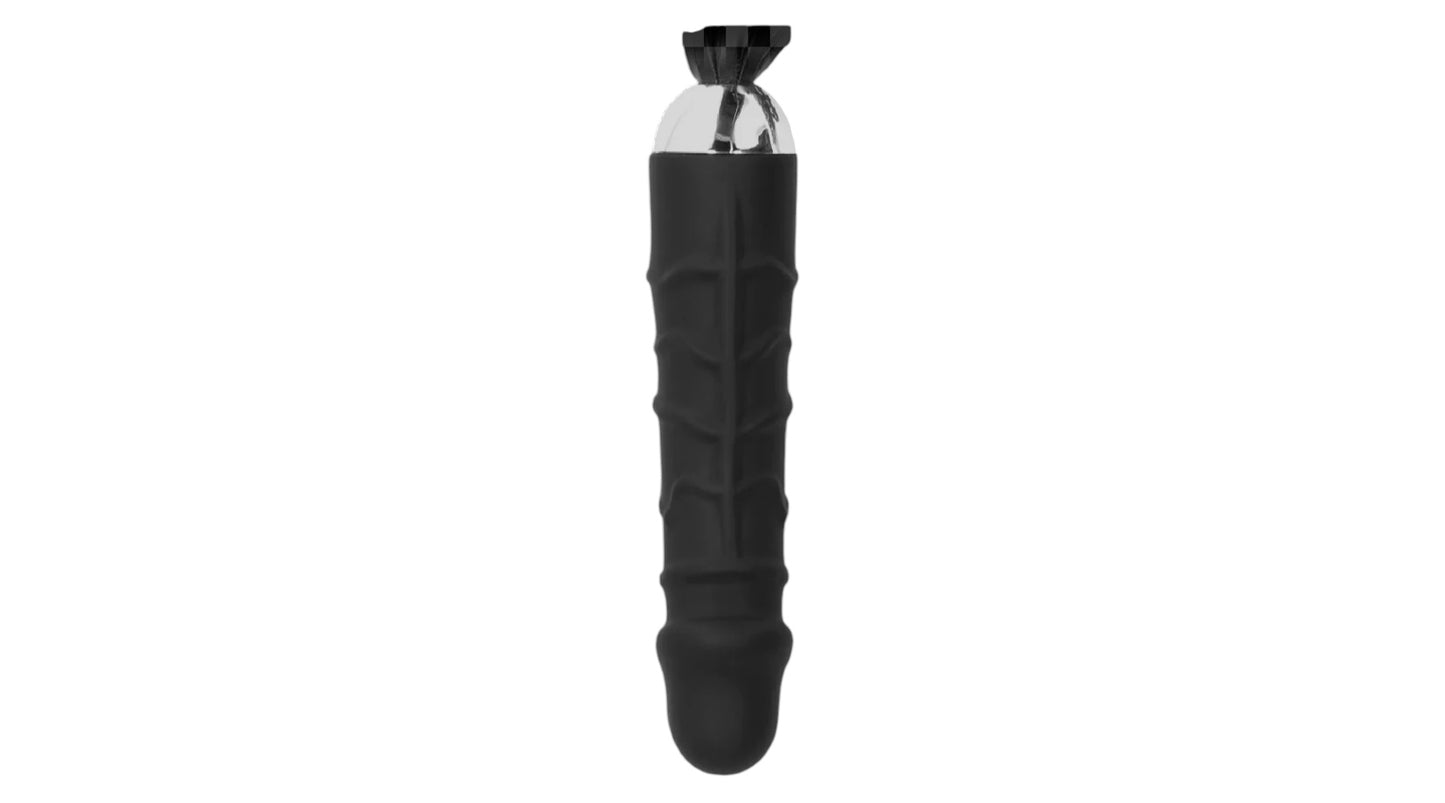 Whip with Realistic Silicone Dildo