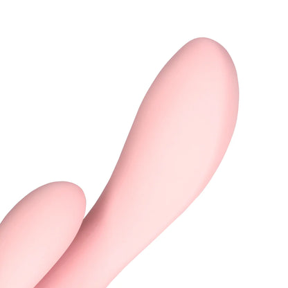 Loveline Ultra Soft Silicone G-Spot Vibrator - Cherry Chiffon