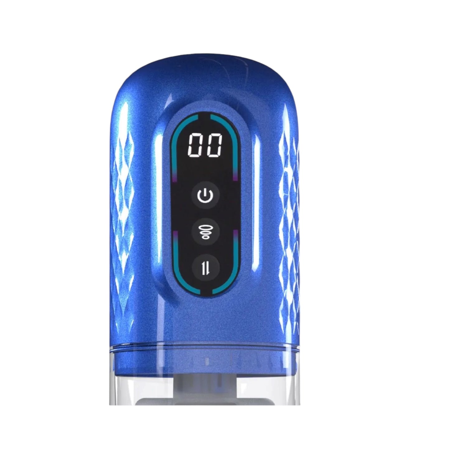 Pumped Vortex Masturbator Pump mit Saug-, Rotations- & Stoßfunktion