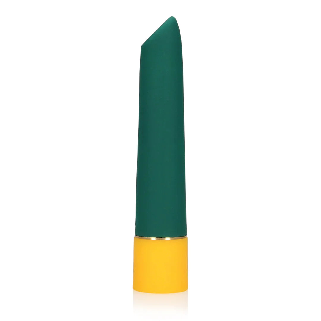 Loveline Glatter Mini-Vibrator mit USB-Ladegerät - Ancient Sea