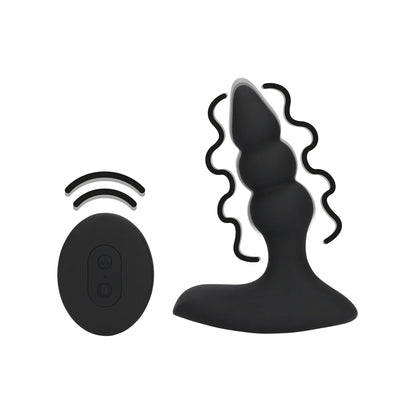 Loveline Perlen vibrierenden Anal Plug mit Fernbedienung