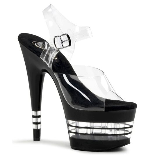 Pleaser ADORE – Schwarz/Clear