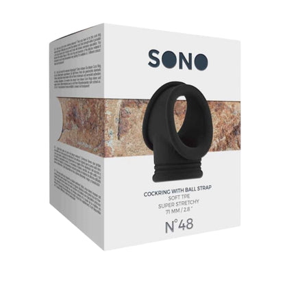 Sono No. 48 Cockring mit Ball Strap