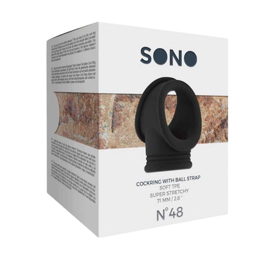 Sono No. 48 Cockring mit Ball Strap