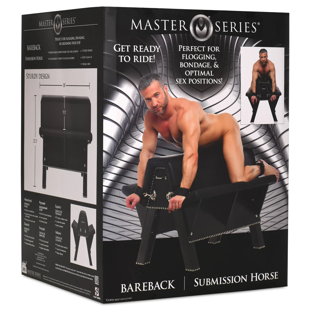 Bareback - Submission Horse - Schwarz